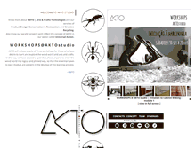 Tablet Screenshot of aktostudio.com